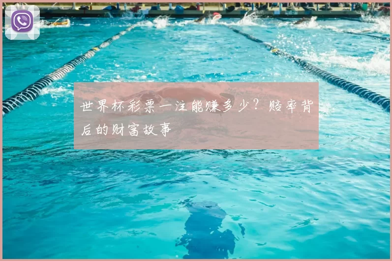 世界杯彩票一注能赚多少?赔率背后的财富故事